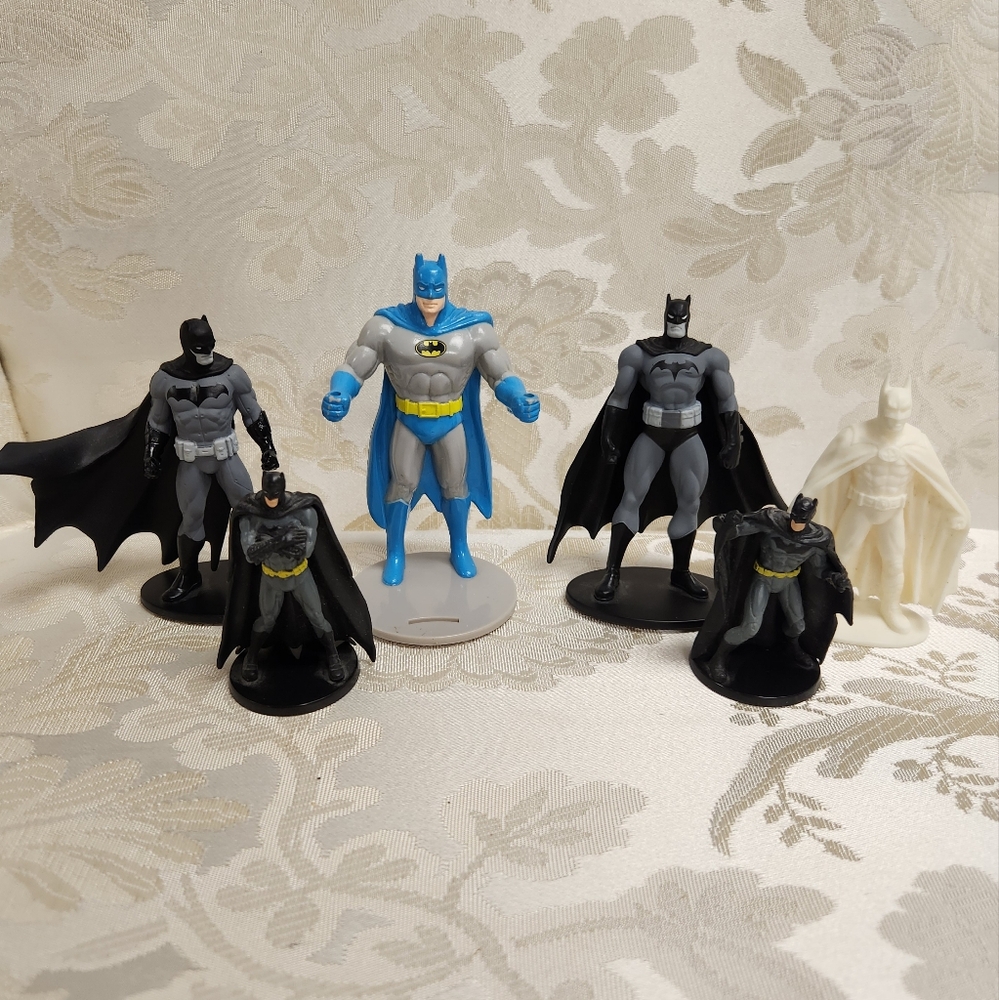 Lot of 6 DC Comics Batman Figures